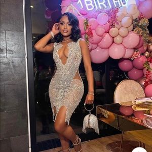 Luxury design mini dress